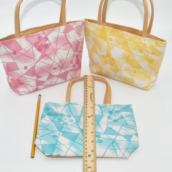 LOT OF 3 NEW Wholesale Pastel Stained Glass Purses - Small Purses Mini Handbags - Picture 4 of 5